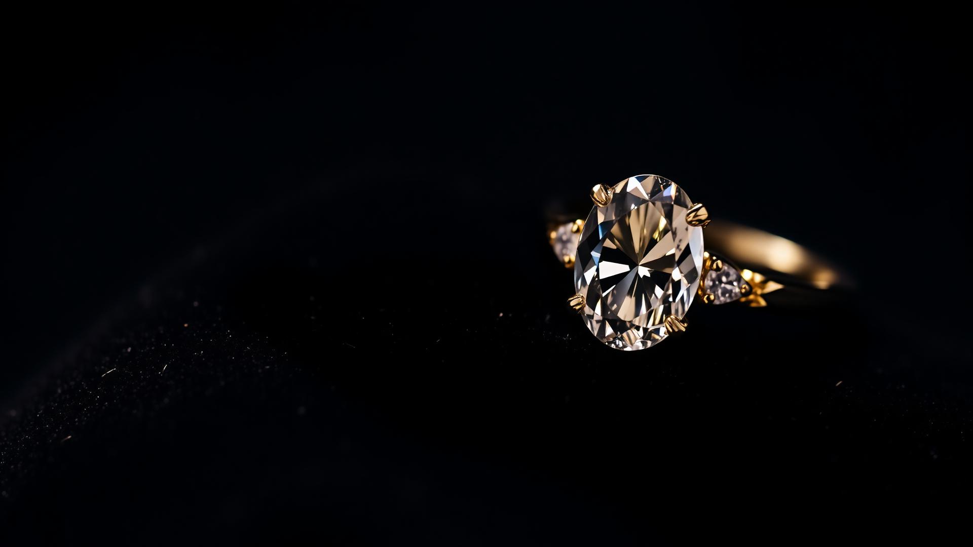 Diamond engagement ring